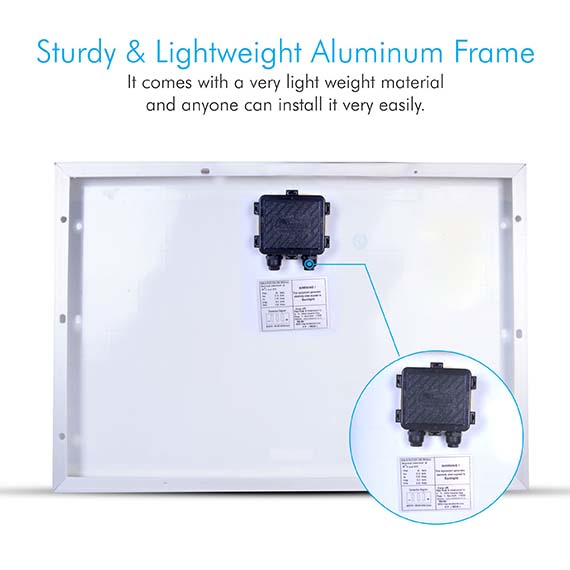 50W 12V SOLAR PANEL